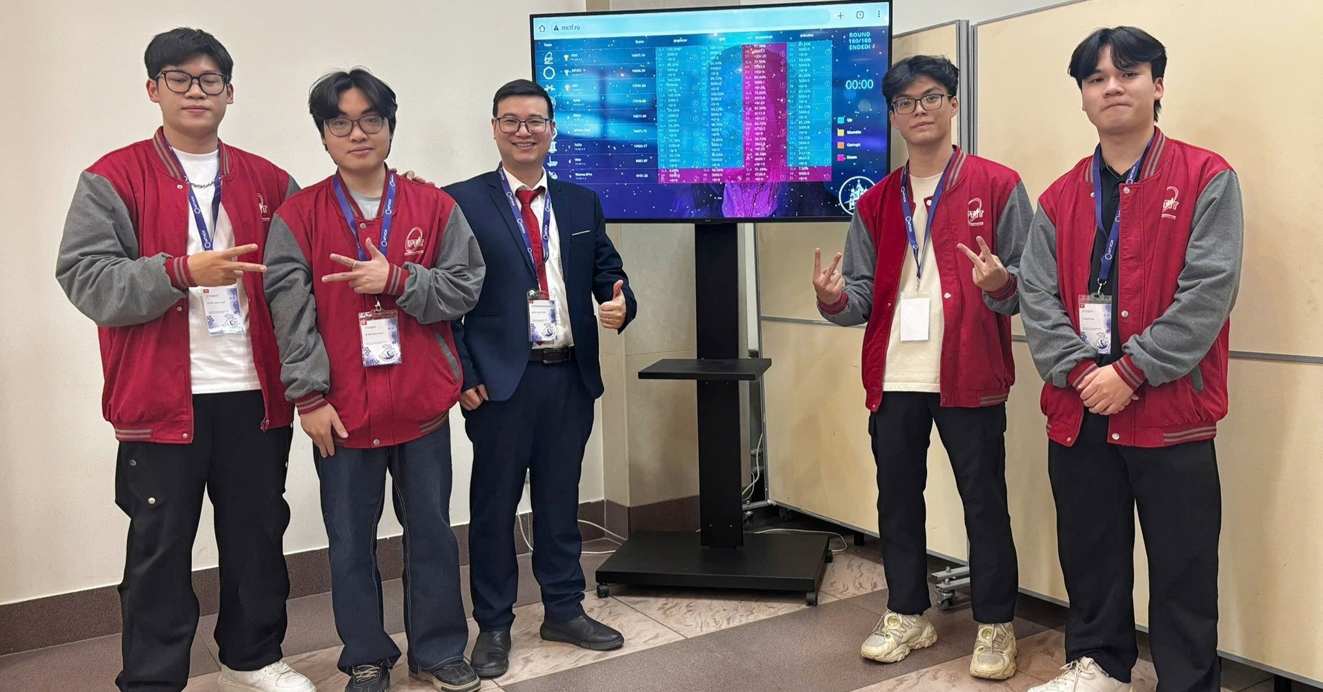 Vietnamese students claim victory in Moscow cybersecurity challenge