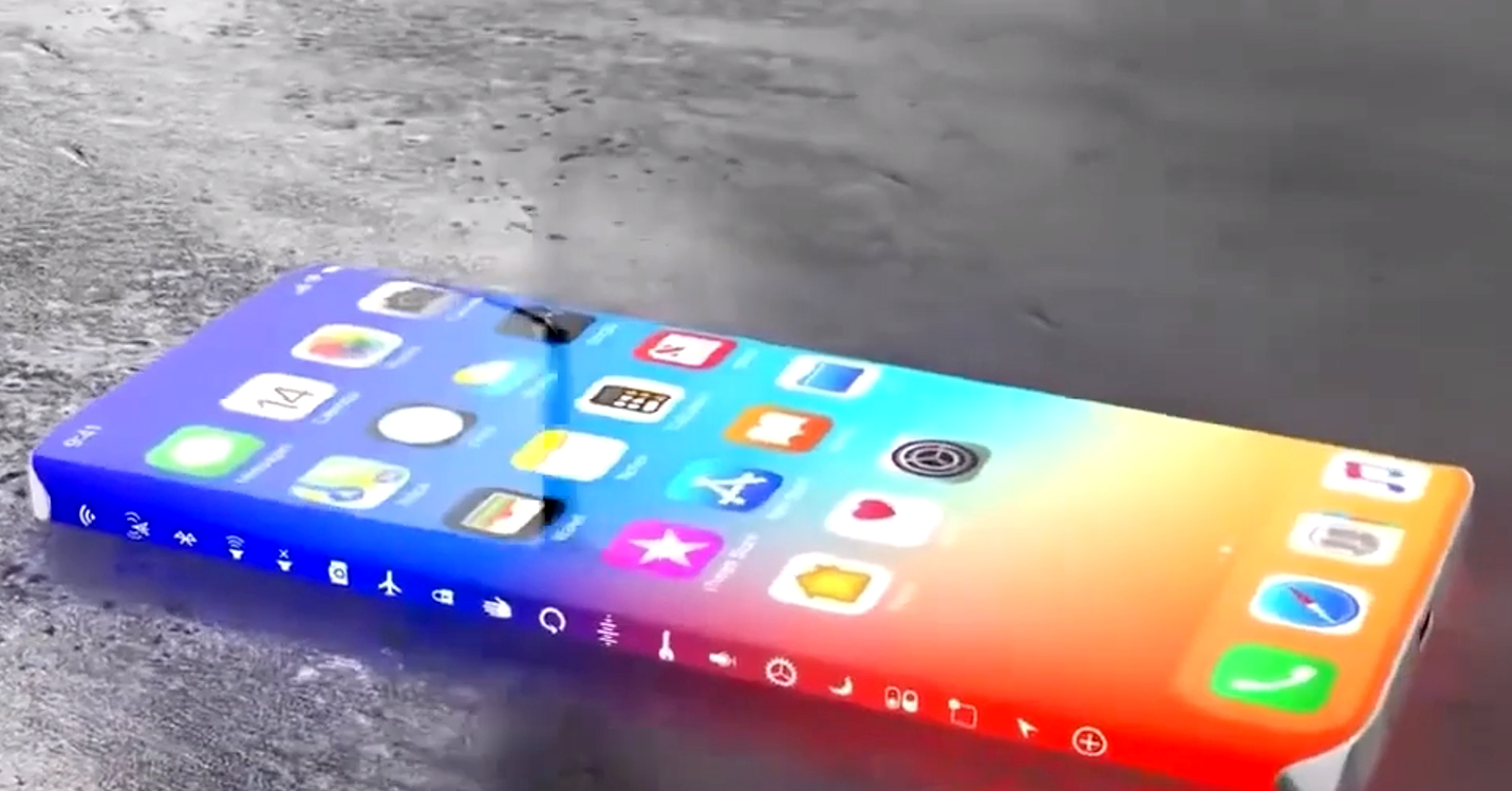 iPhone 20 may feature four-sided curves and a borderless screen