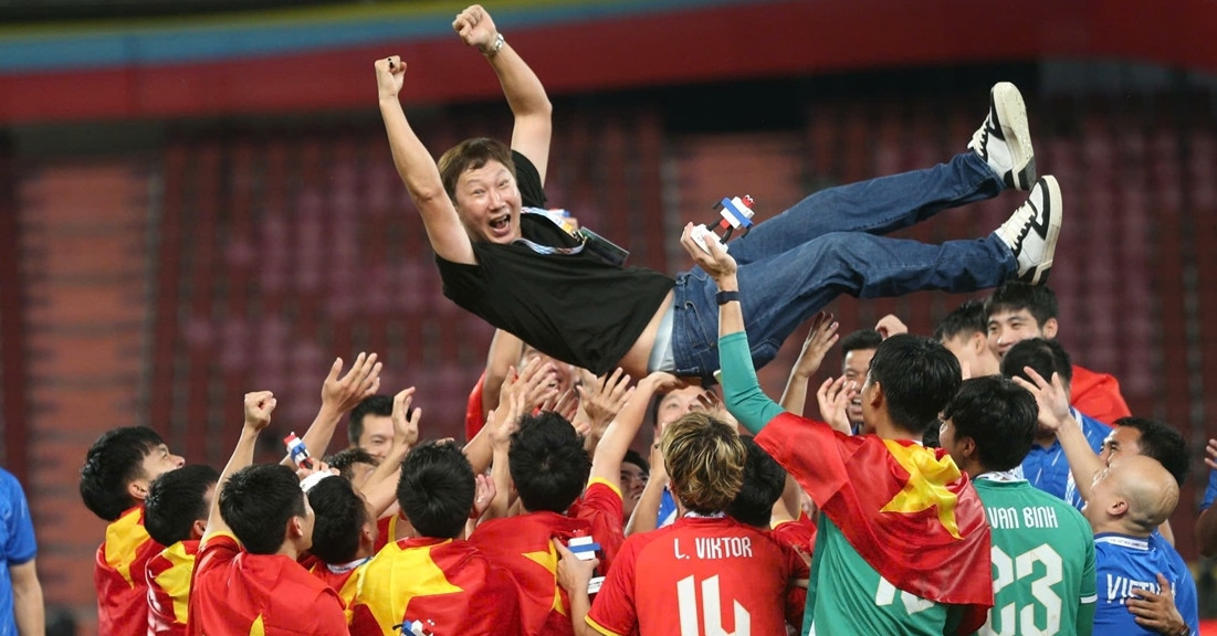 Kim Sang Sik’s golden year: A historic treble for Vietnamese football