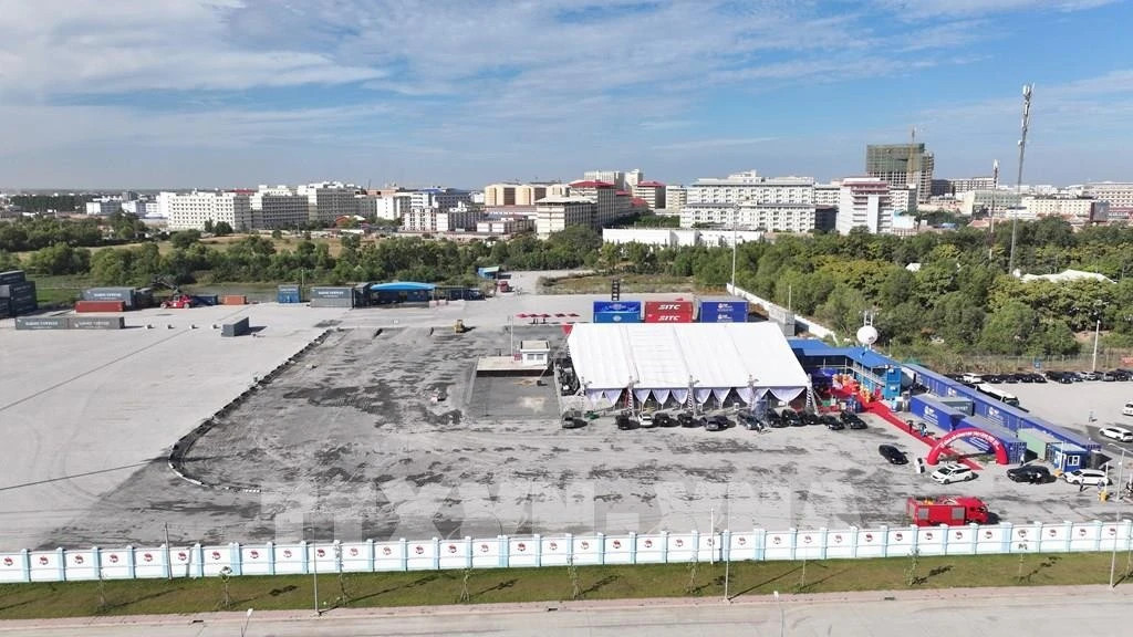 Tan Cang - Moc Bai inland container depot officially put into operation