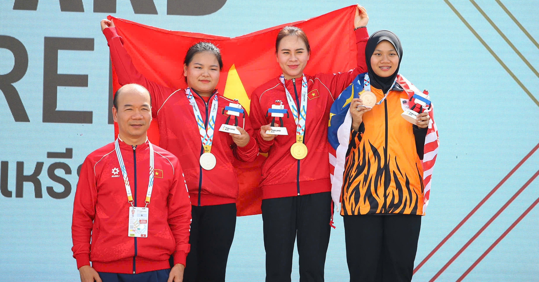Trinh Thu Vinh named SEA Games 33’s best athlete after golden streak