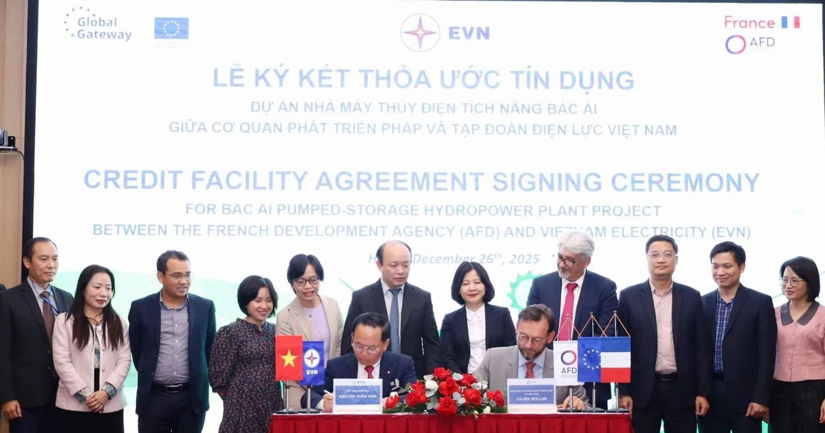 AFD provides 76-million-EUR loan for VN's first pumped-storage hydropower plant