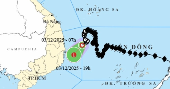Storm-turned-depression Koto continues drifting near East Sea