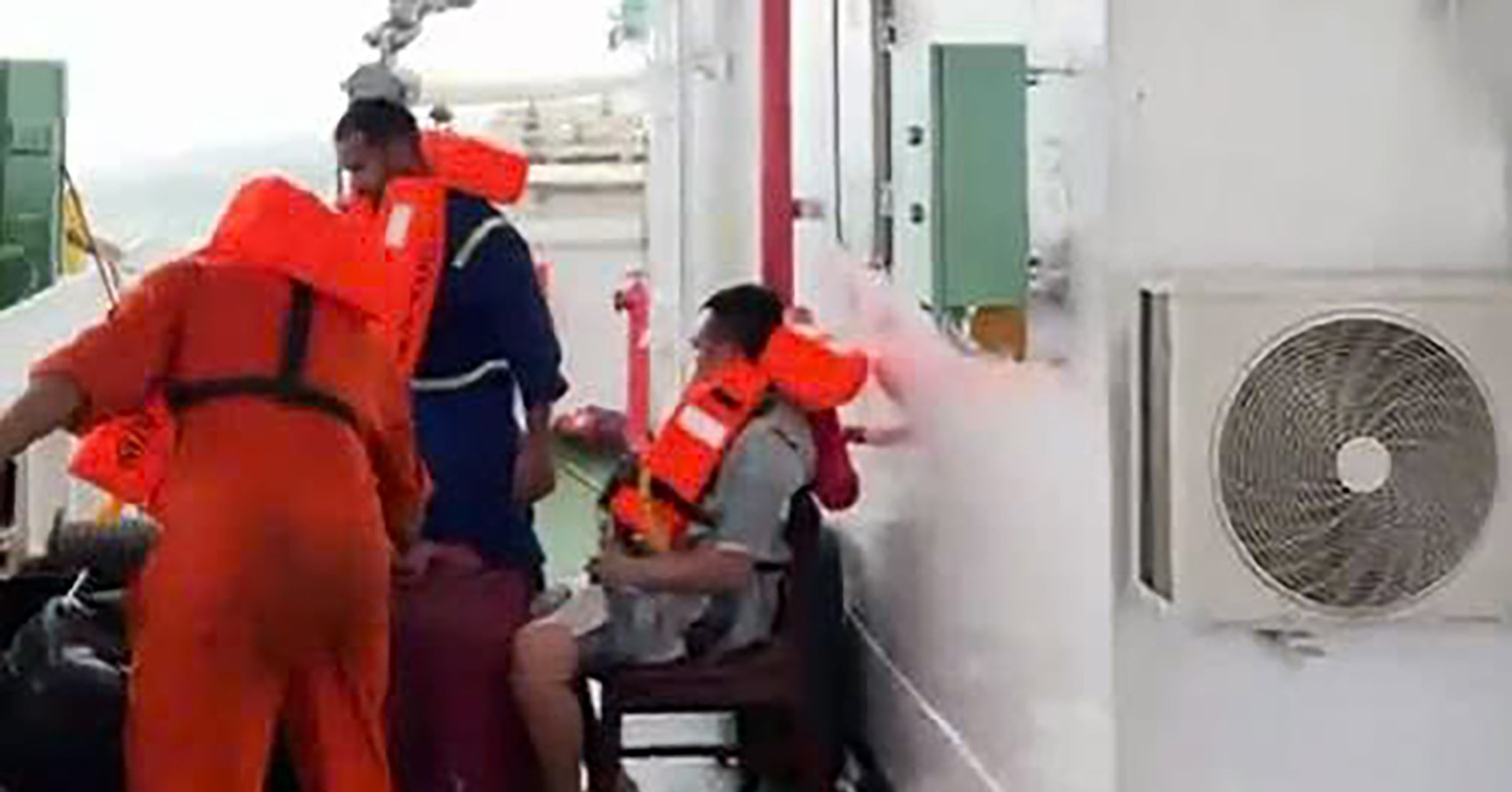 13 Vietnamese crew members rescued from tilting cargo ship in Malaysian waters