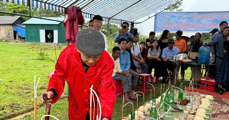 Mystical forest ceremony in Quang Binh: A sacred tradition of the Chut people