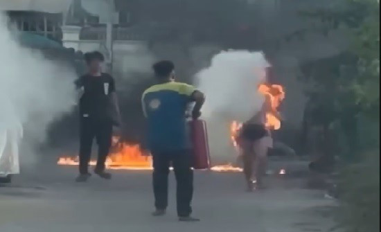 Man arrested for setting mother on fire in southern Vietnam