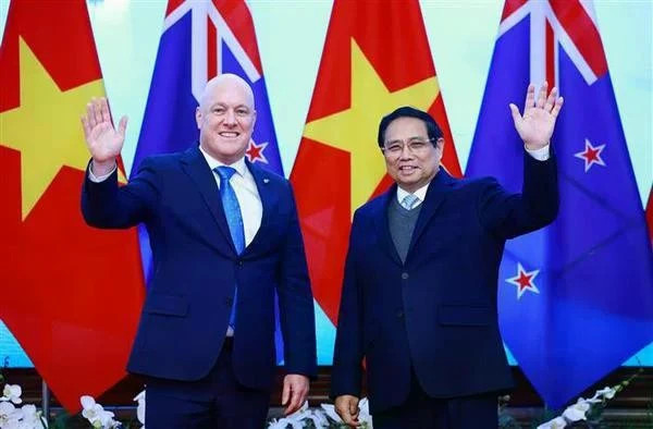 PMs of Vietnam, New Zealand hold talks