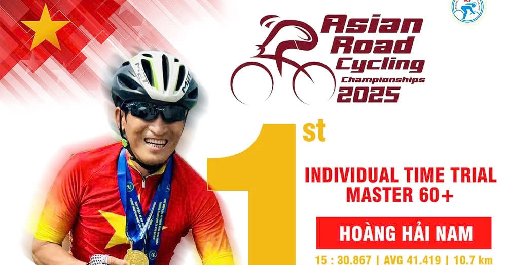 Vietnam’s 61-year-old cyclist wins Asian gold with borrowed bike