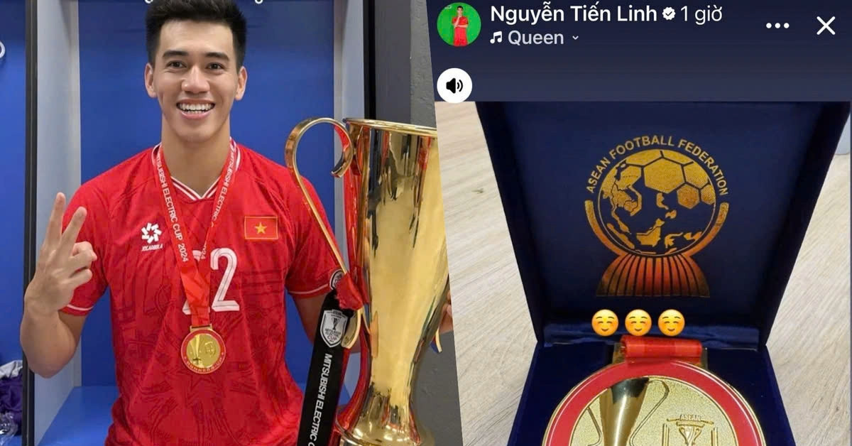 Vietnam’s Tien Linh finally gets his ASEAN Cup gold medal