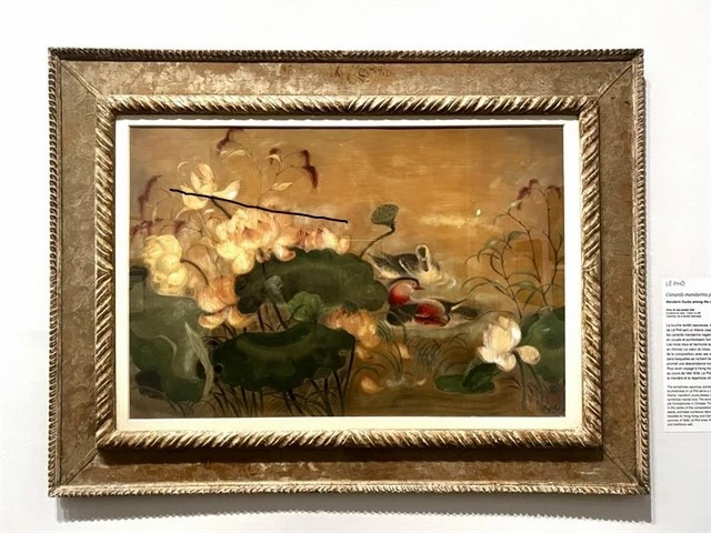 Works by Indochina School of Fine Arts' first students displayed in Paris