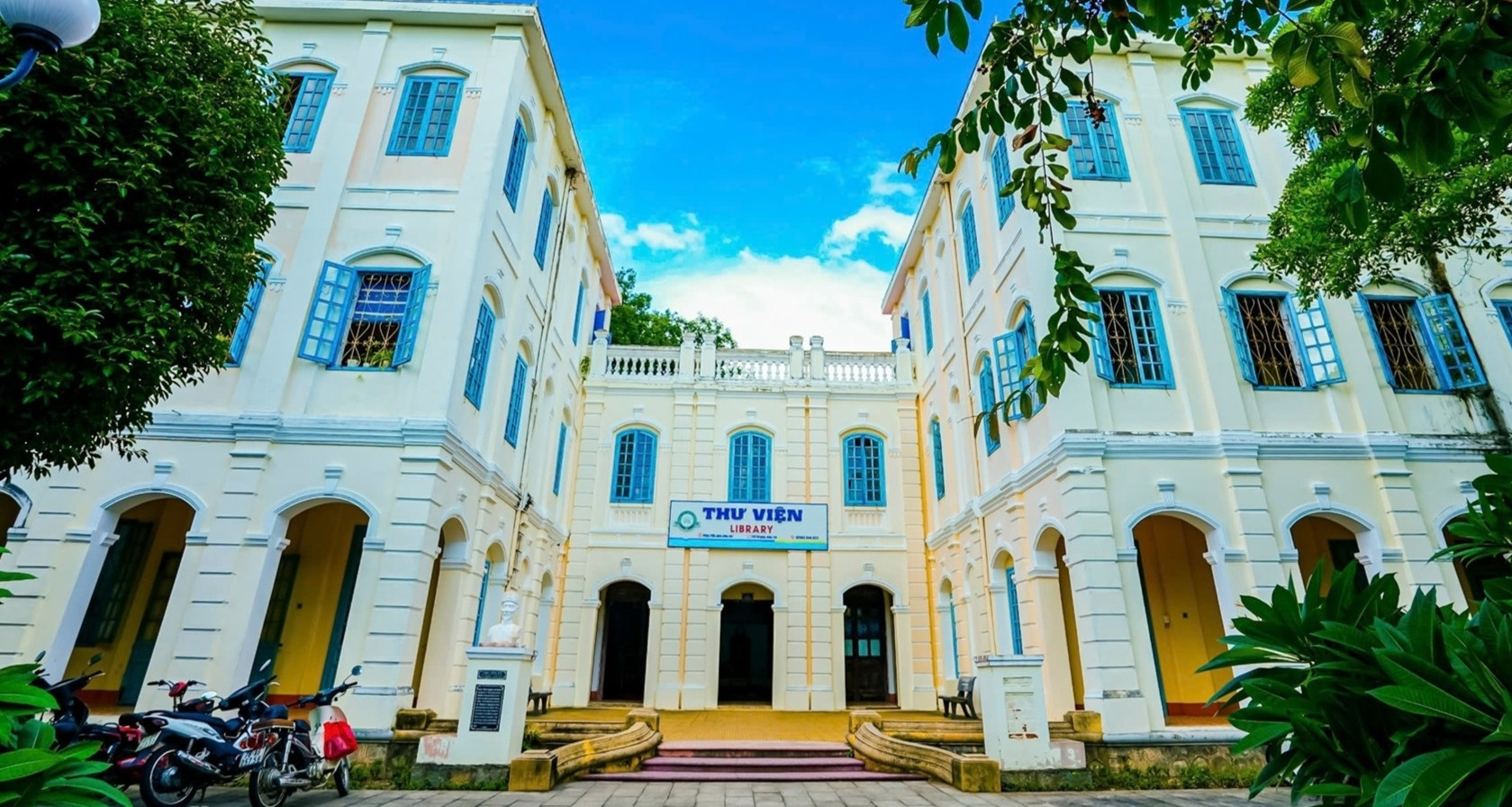 Quy Nhon University’s 100-year-old library: A blend of French-VNese architecture