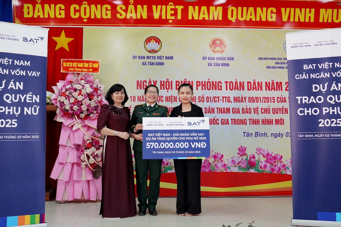 BAT Vietnam supports women in Tay Ninh with micro-financing initiative