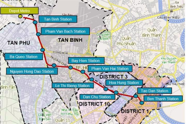 HCM City to auction 26ha of land for TOD along second metro line