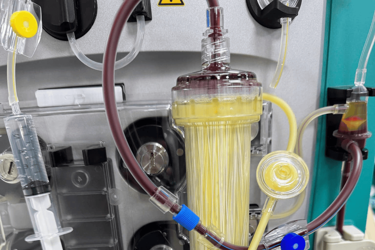 Hospital inspected for advertising blood filtration treatment
