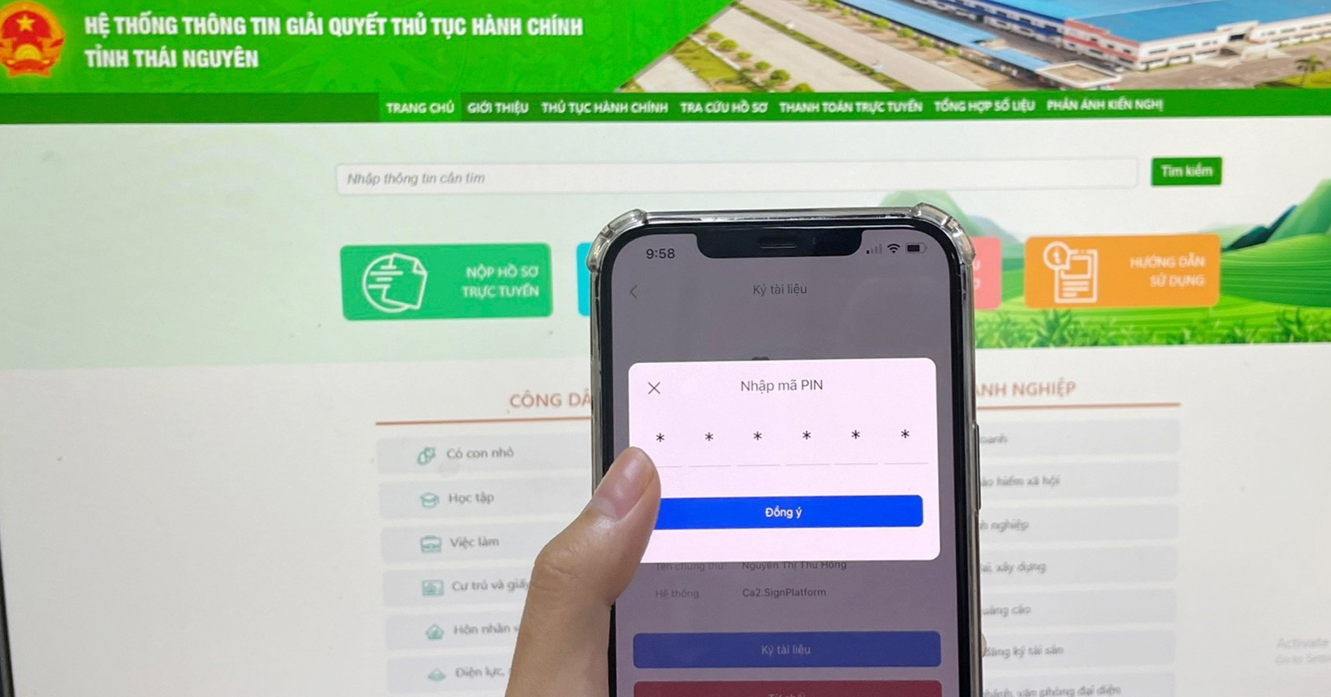 Ministry of Finance and Thai Nguyen lead e-portal rankings in Vietnam