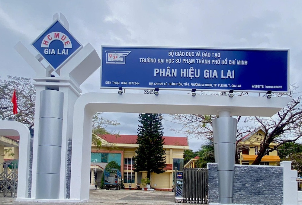 Phân hiệu trưởng đại học sư phạm ở Gia Lai