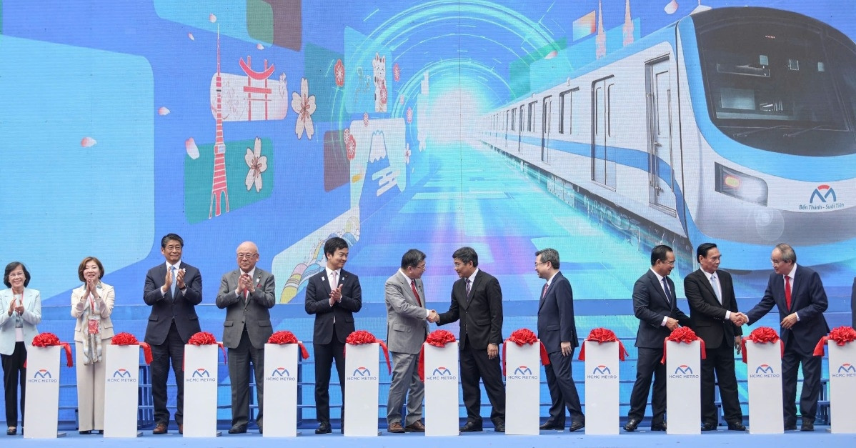 HCM City inaugurates Ben Thanh – Suoi Tien metro after two months of operation