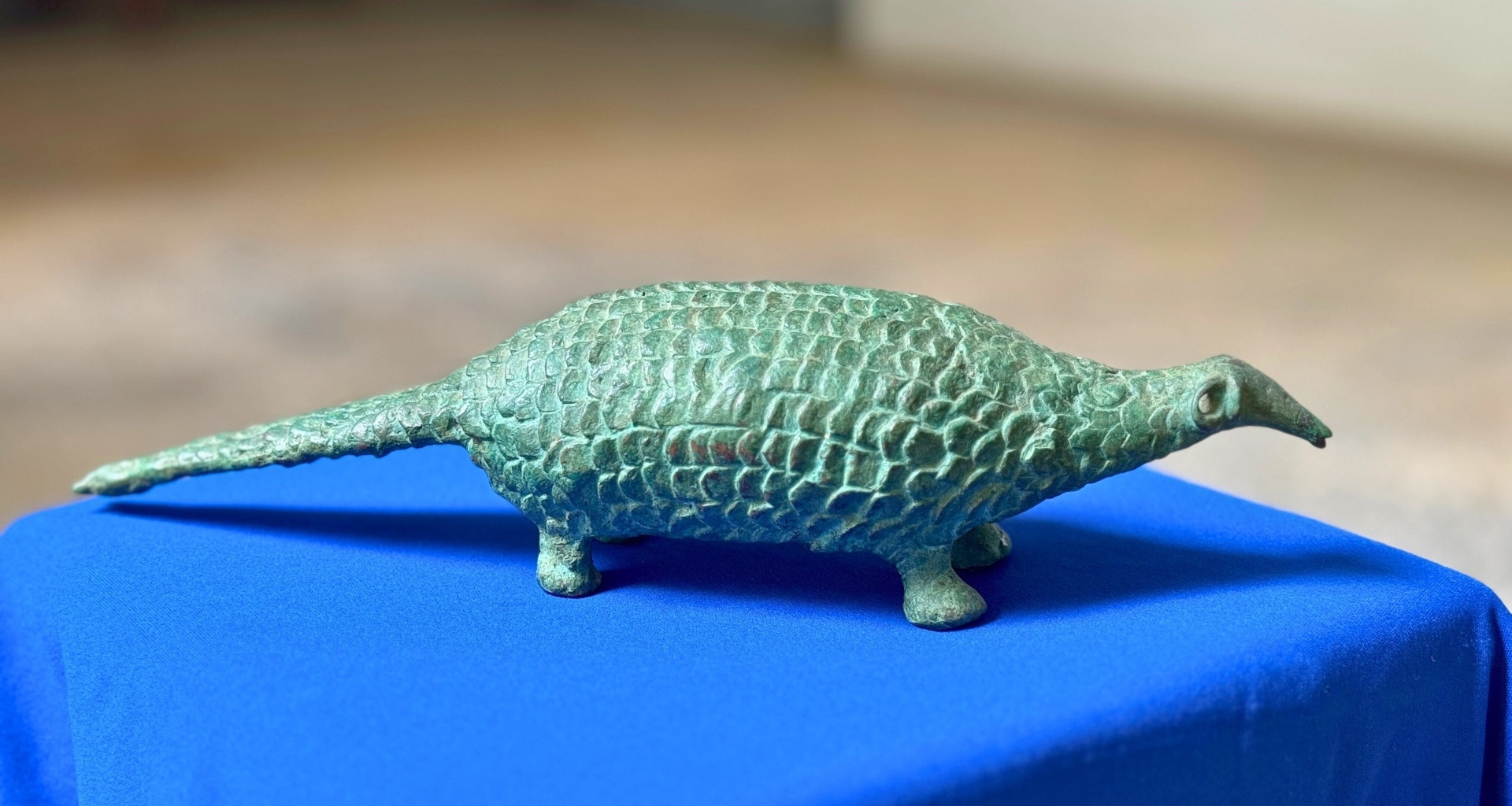 Bronze pangolin statue earns national treasure status in Vietnam