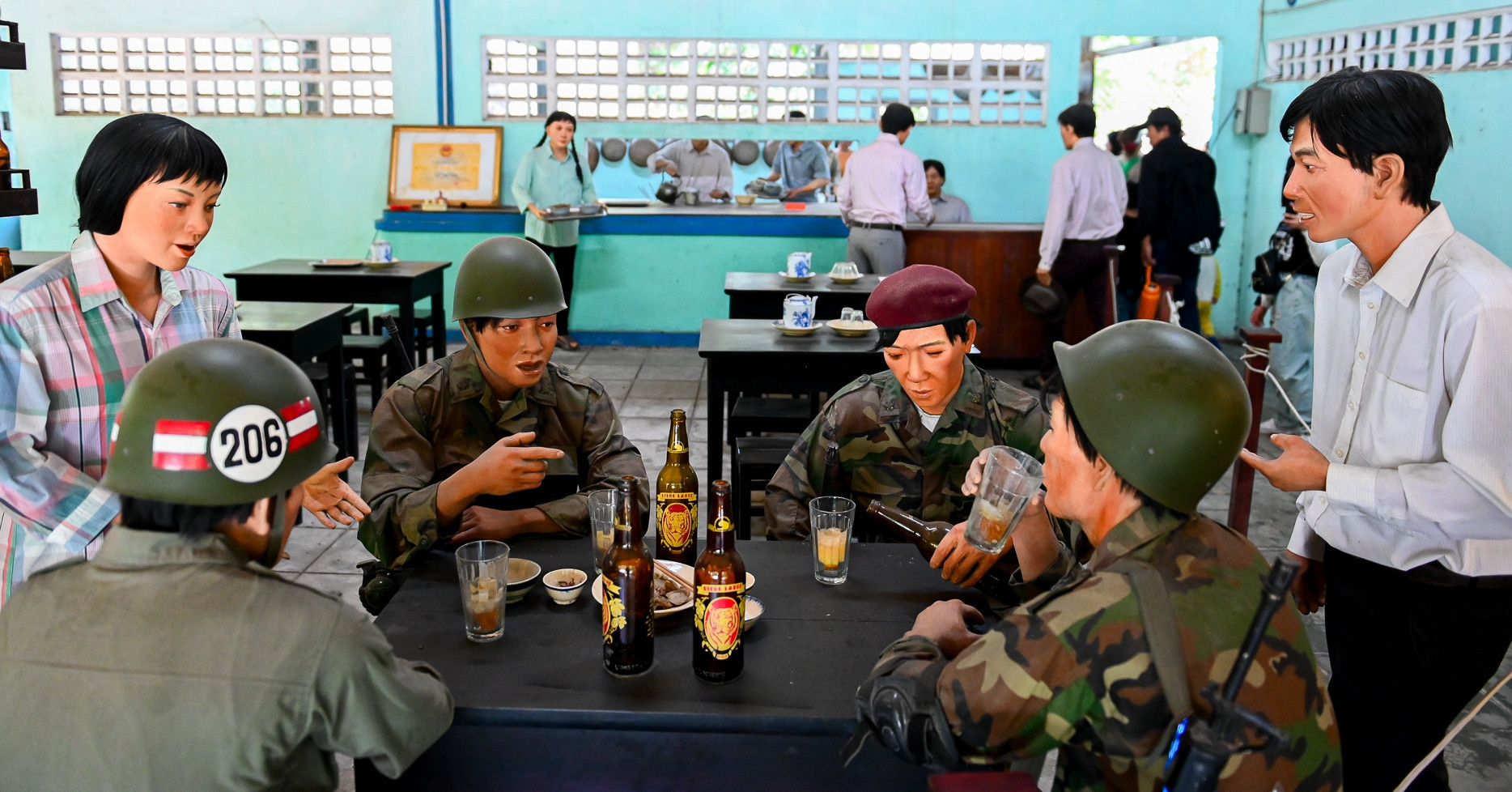 Saygon Commandos Hidden in plain sight: Secret Saigon commando base inside city zoo