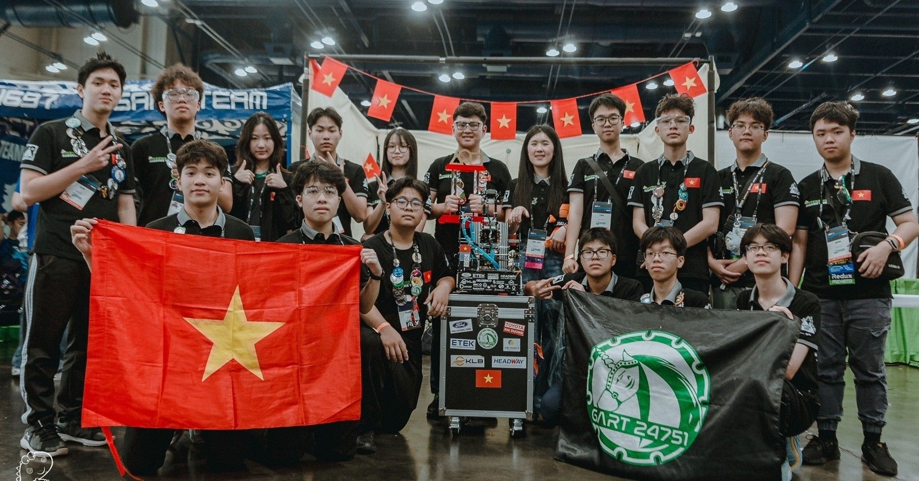 Vietnamese high school team wins big at world robotics championship