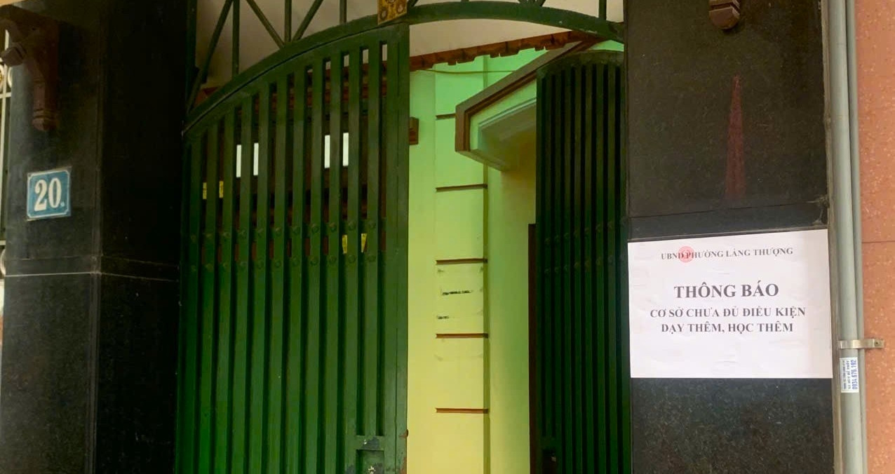 Education Ministry probes mass tutoring violations in Hanoi