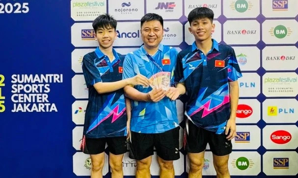 Vietnam wins gold at Southeast Asian Youth Table Tennis Championships