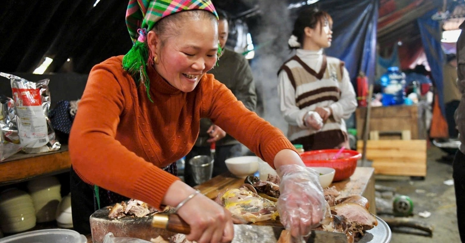 Lung Phinh market: Where mountain cuisine meets soulful tradition
