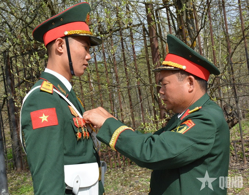 Đoàn QĐND Việt Nam tham gia Lễ duyệt binh trên Quảng trường Đỏ tập luyện buổi đầu tiên