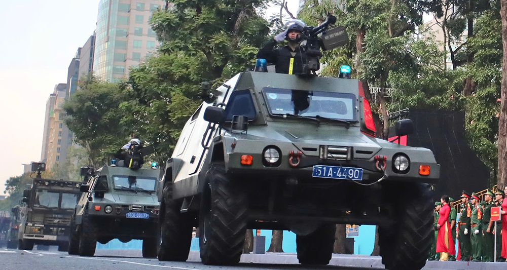Ho Chi Minh City Police mobilize to secure 50th reunification anniversary