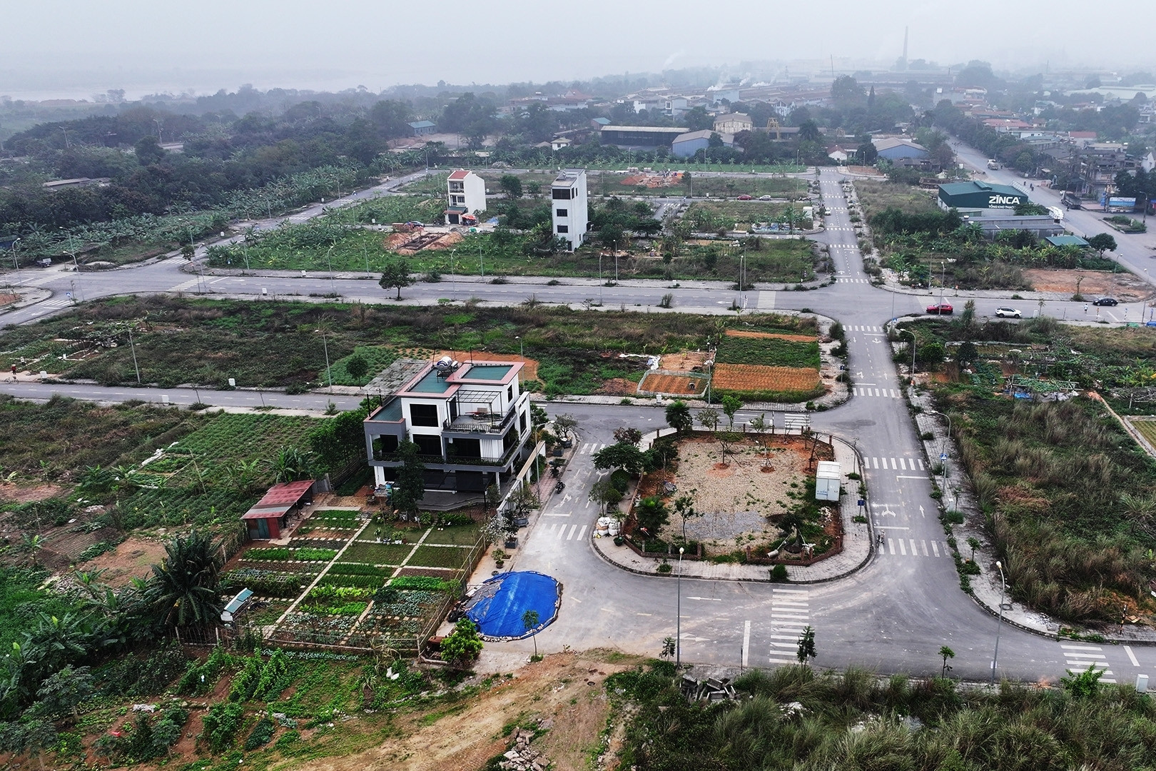 Merger of provinces lead to higher land prices in some areas, but drop in others