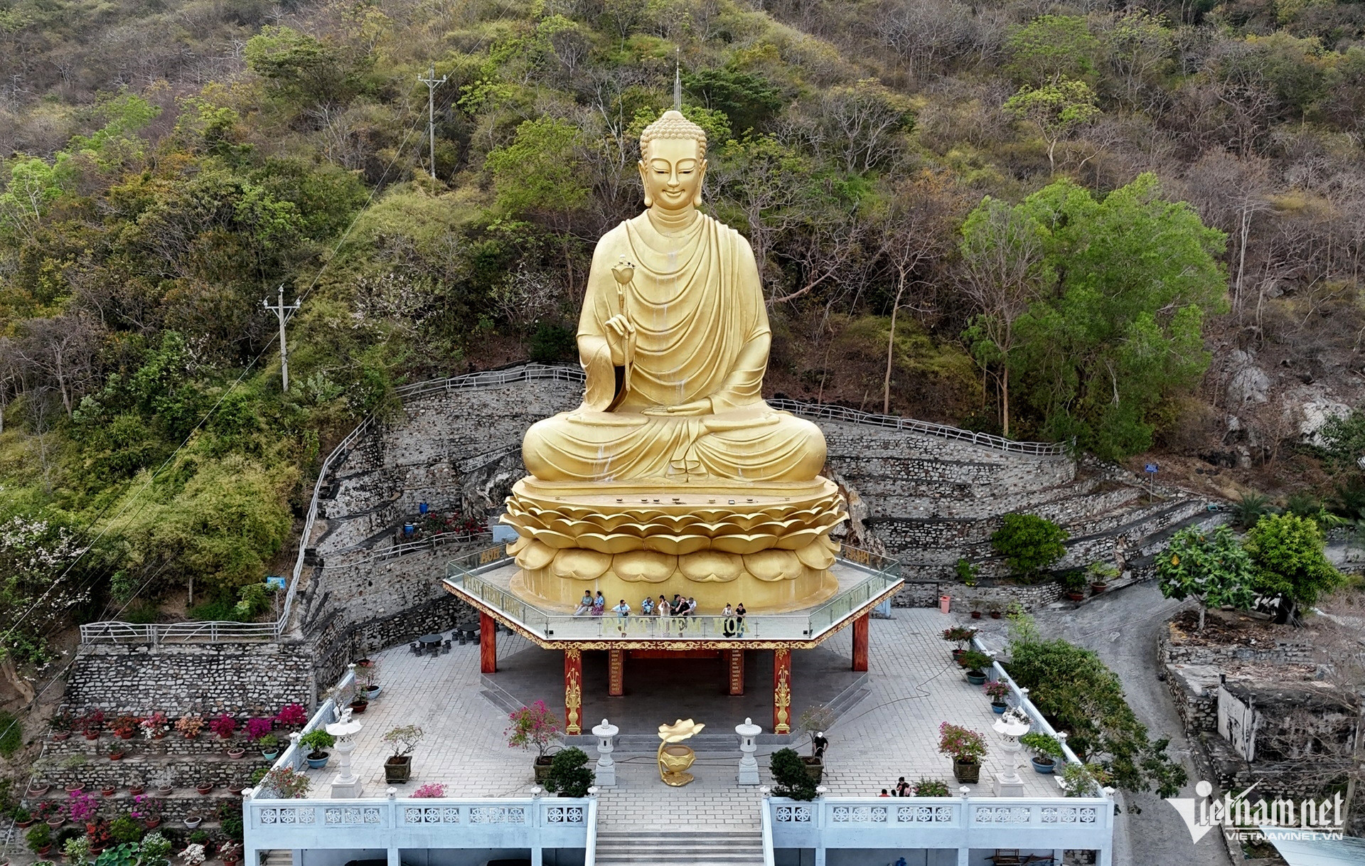 buc tuong phat dat vang khong lo ben trong thien vien chon khong vung tau 3jpg 44480.jpg