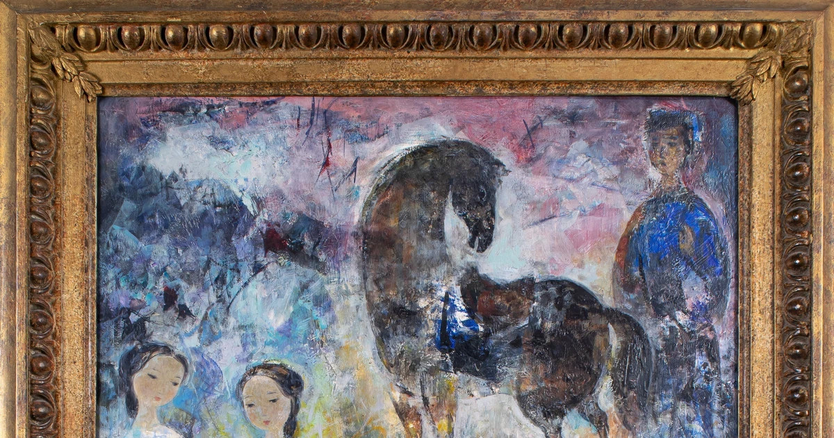 Vietnamese artist Vu Cao Dam's painting to be auctioned in London