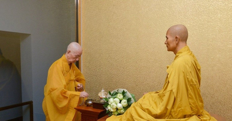 The immortal heart of Bodhisattva Thich Quang Duc remembered by revered monks