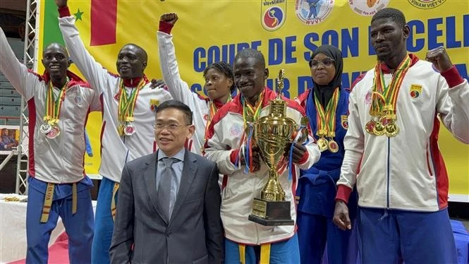 Vietnamese traditional martial arts tournament held in Senegal
