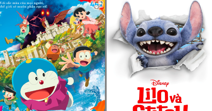 Doraemon takes on $100M Lilo & Stitch in Vietnam cinema battle