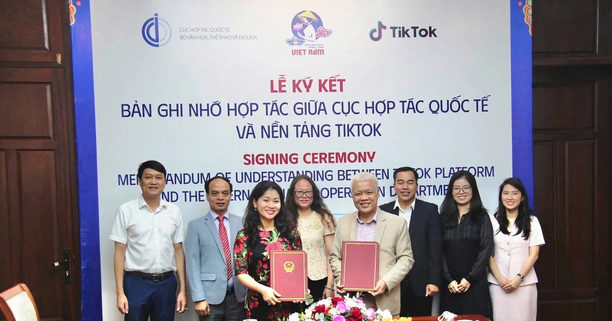 Cooperation deal inked to promote Vietnamese culture, tourism on TikTok