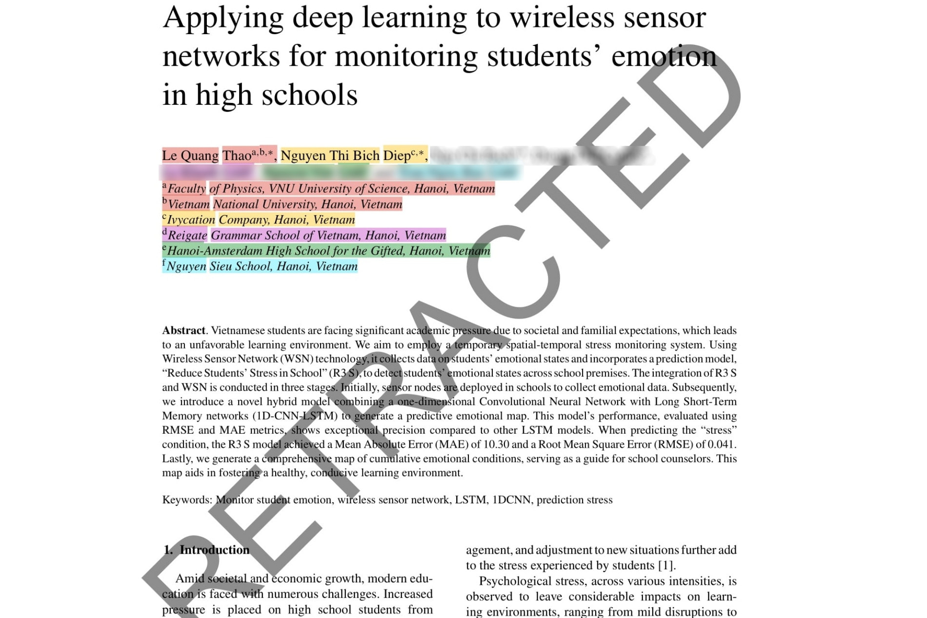 Vietnamese associate professor's paper pulled amid ethical concerns