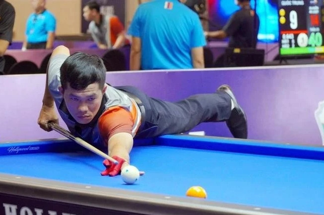 First international 3-cushion carom billiards tournament in Vietnam opens