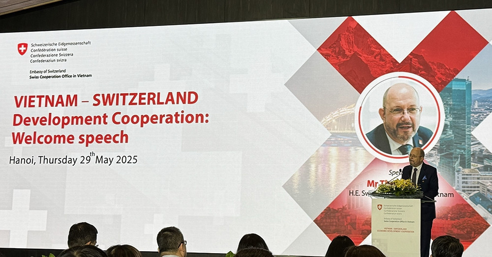 Switzerland pledges $50 million to support Vietnam’s sustainable development