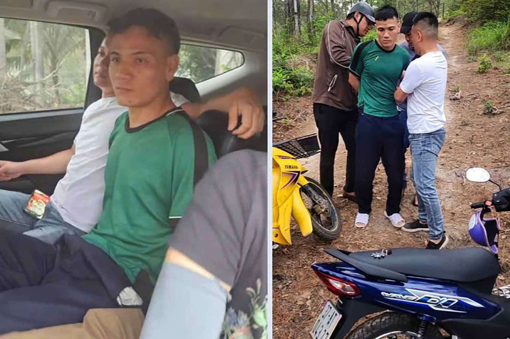 Bank robbery suspect caught after forest hideout in Quang Ninh