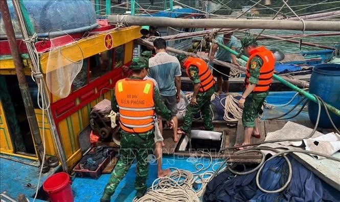 Foreign crew members, fishermen rescued at sea