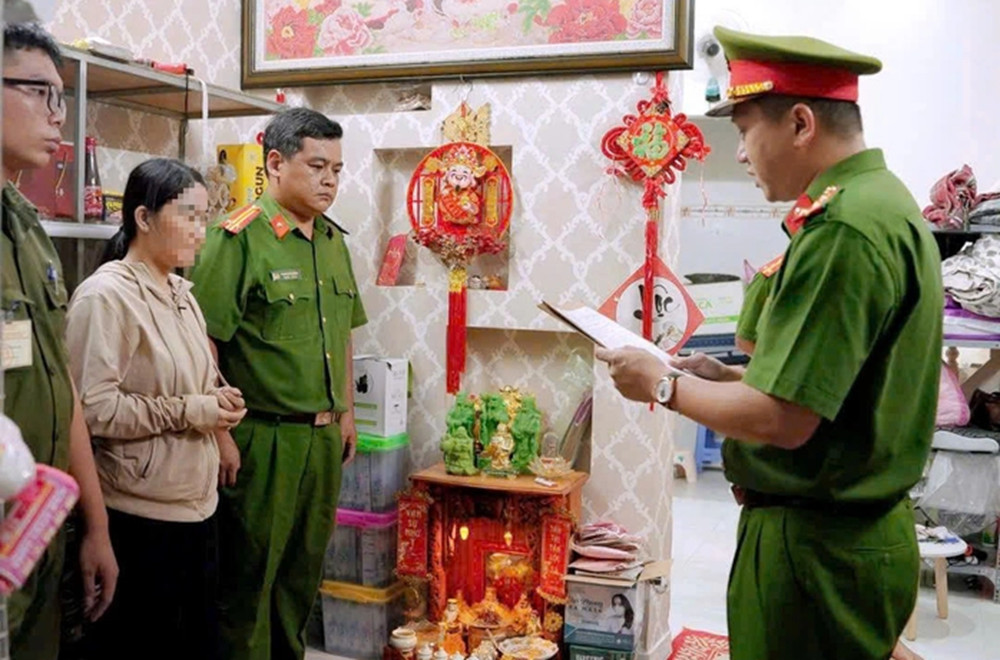 Bắt nữ chủ shop ở Vũng Tàu trốn thuế khi bán hàng online thu hàng chục tỷ đồng.jpg