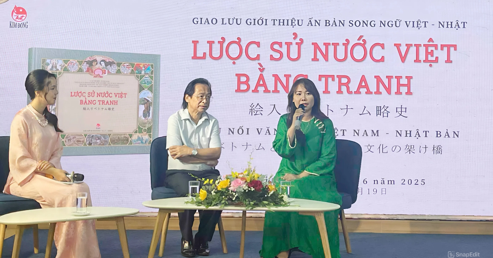 Vietnam’s illustrated history launches Vietnamese-Japanese edition