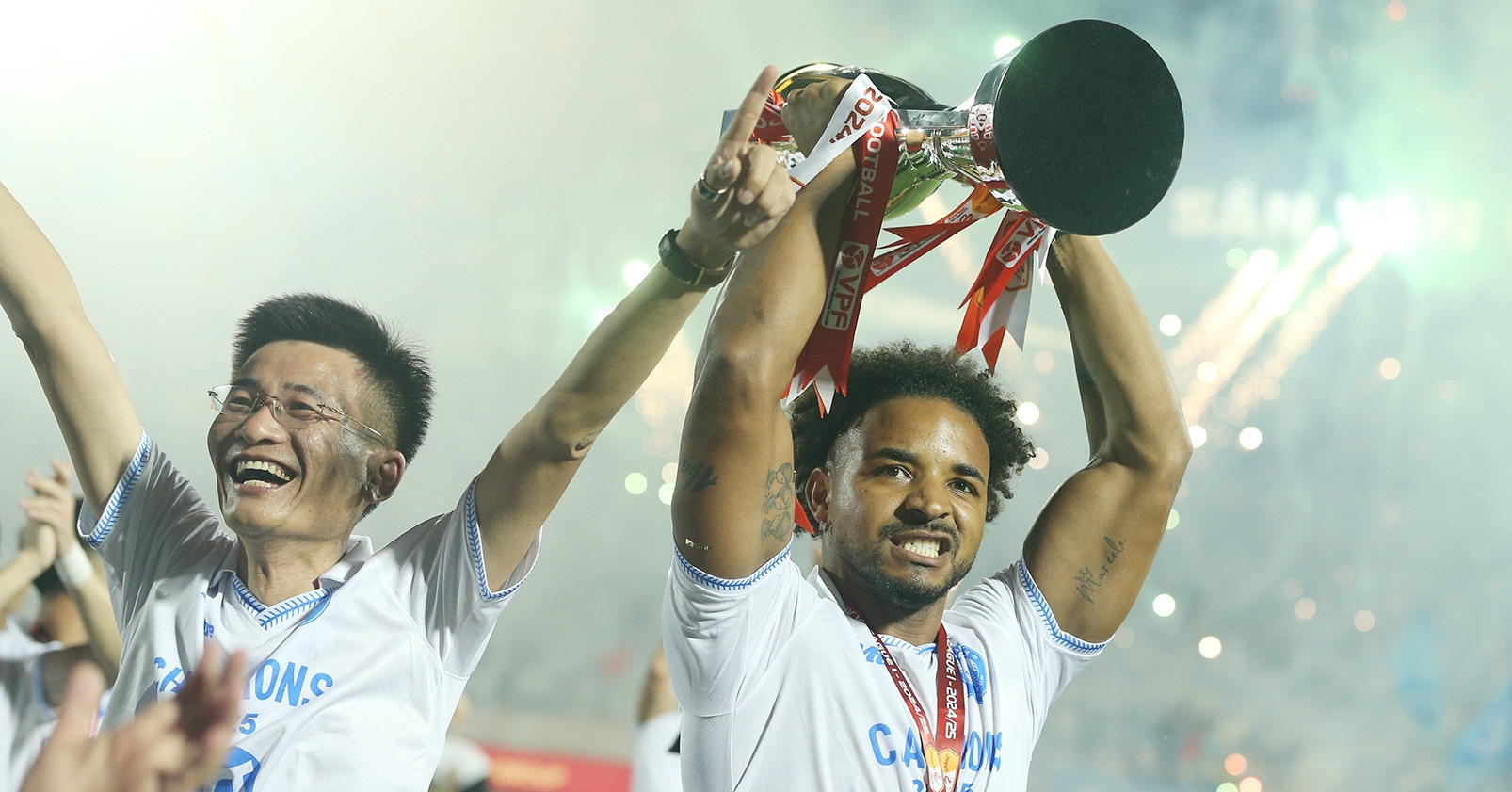 V-League champions again: Nam Dinh lifts trophy after final-day win