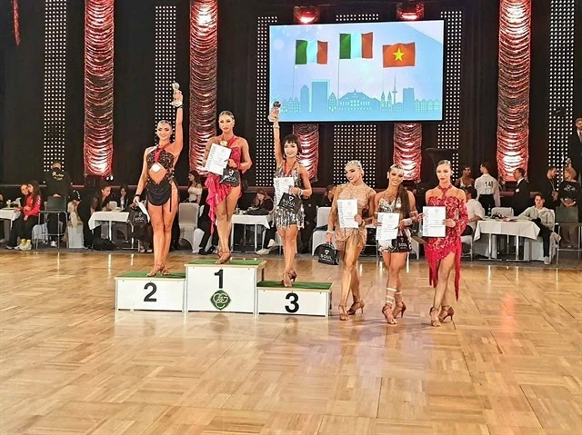 Vietnamese dancer shines on the world stage