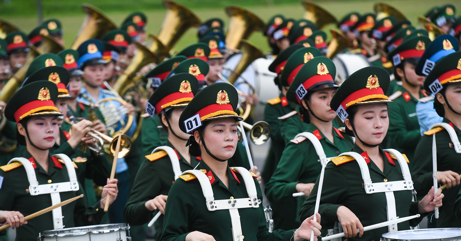 Over 7,000 troops conduct first full rehearsal for National Day parade
