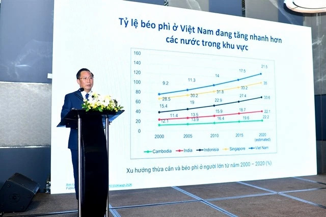 Obesity on the rise in Vietnam, outpacing regional countries