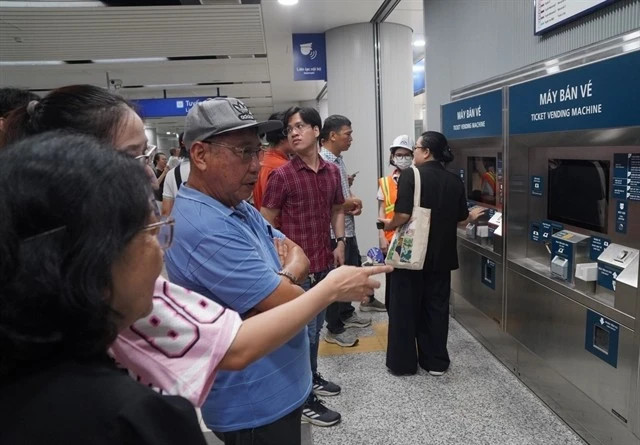HCM City metro line 1 to launch smart card system from July 1