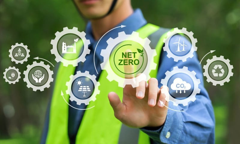 Việt Nam đặt mục tiêu 'Net Zero' vào năm 2050. Ảnh minh họa.
