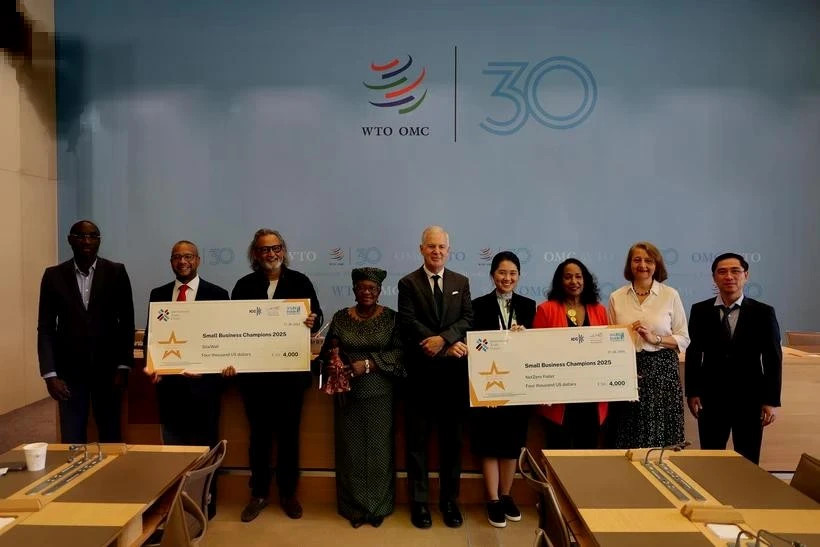 Vietnamese firm wins WTO small business award